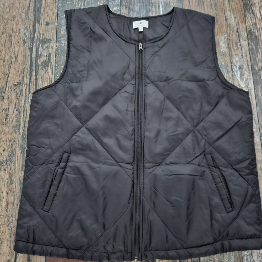 Socialite Black XL Lightweight Vest, New w/Tags